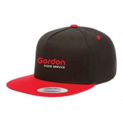 YUPOONG FIVE-PANEL FLAT BILL